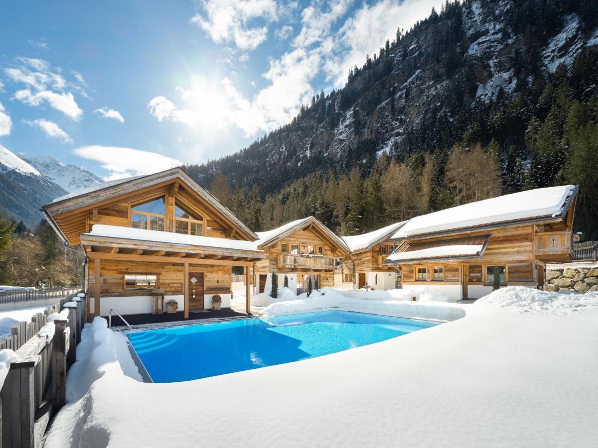 Wellnesshuettendorf Wiese Sankt Leonhard im Pitztal Ngoại thất bức ảnh