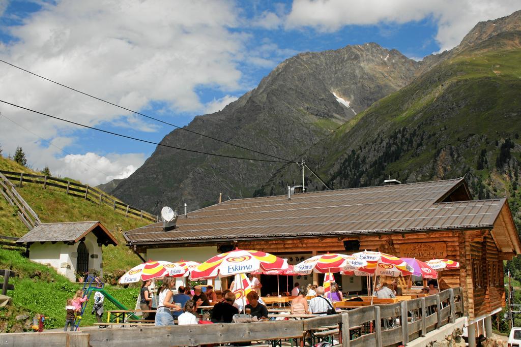 Wellnesshuettendorf Wiese Sankt Leonhard im Pitztal Ngoại thất bức ảnh