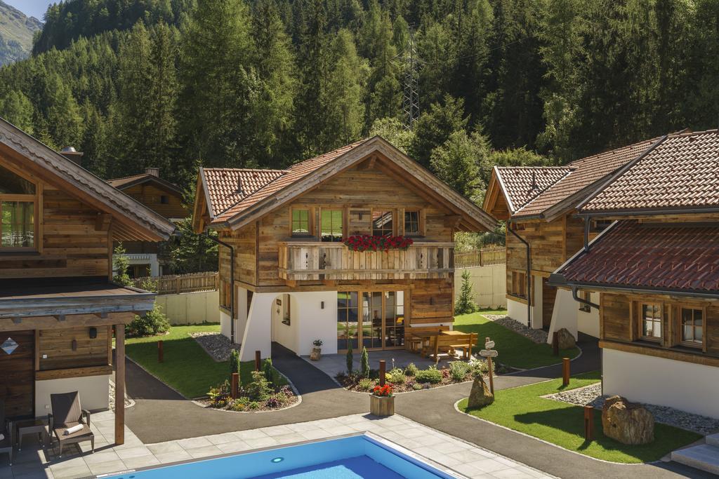 Wellnesshuettendorf Wiese Sankt Leonhard im Pitztal Ngoại thất bức ảnh