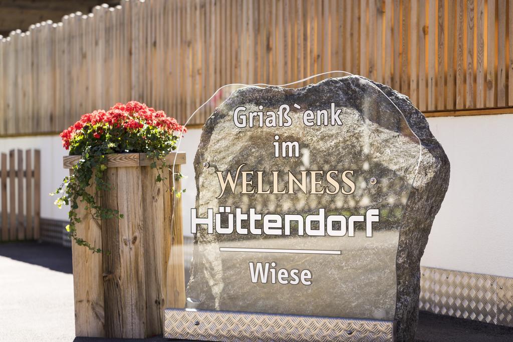 Wellnesshuettendorf Wiese Sankt Leonhard im Pitztal Ngoại thất bức ảnh