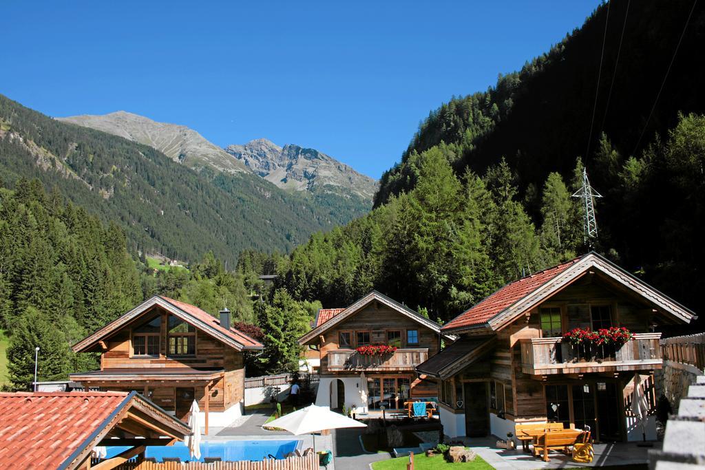 Wellnesshuettendorf Wiese Sankt Leonhard im Pitztal Ngoại thất bức ảnh